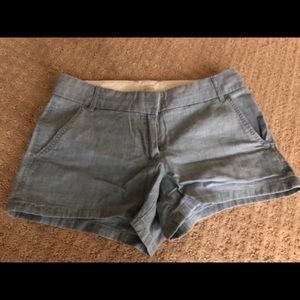J. Crew Chambray shorts